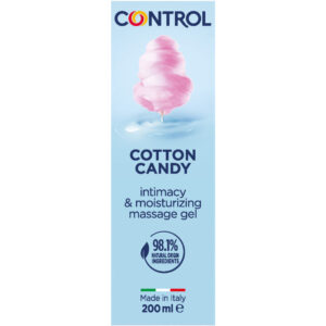 vVigoroso CONTROL - GEL DE MASSAGEM ALGODO DOCE 3 EM 1 200 ML
