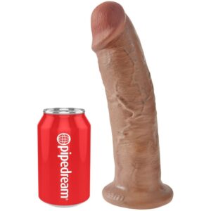 Vigoroso KING COCK - PÊNIS REALÍSTICO 24 CM CARAMELO