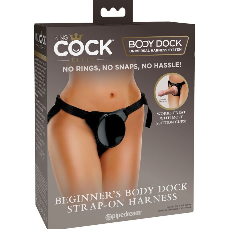 Vigoroso KING COCK - ELITE ARNÊS AJUSTVEL PARA INICIANTES