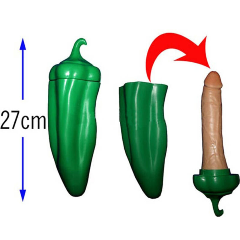 vVigoroso DIABLO PICANTE - PIMENTA VERDE DO PÊNIS