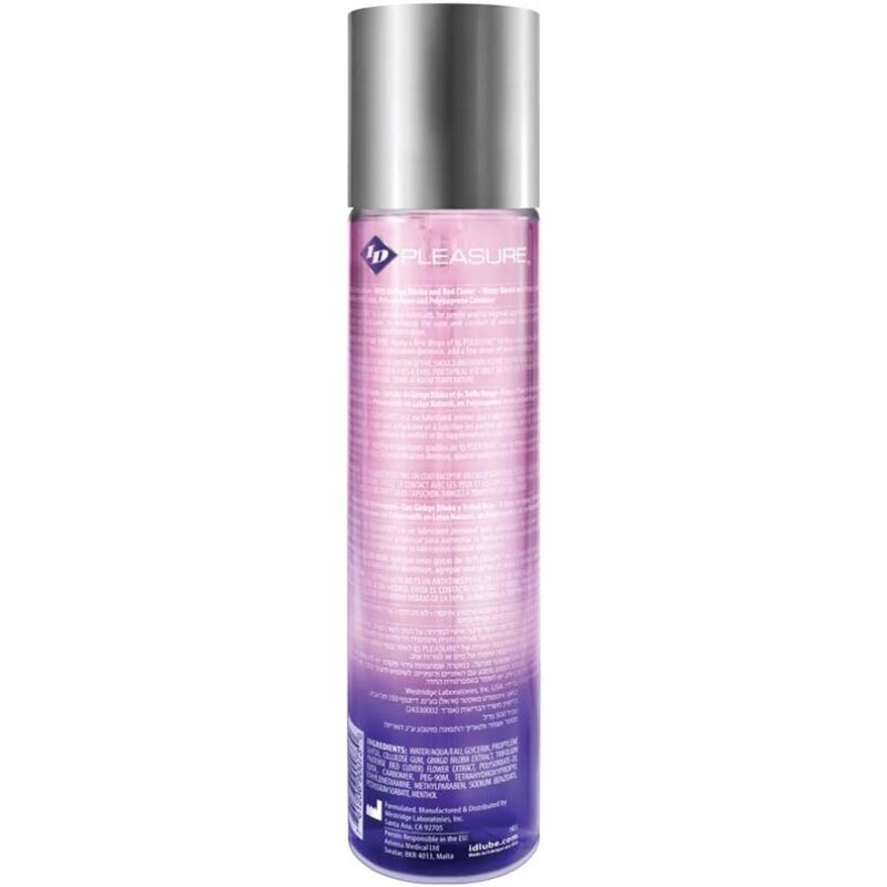 ID PLEASURE - TINGING SENSATION LUBRIFICANTE BASE DE GUA 500 ML - Image 2