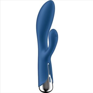 Vigoroso SATISFYER - SPINNING COELHO 1 CLITÓRIS E ESTIMULAO G-SPOT AZUL