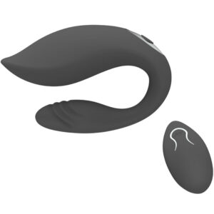 Vigoroso ARMONY - MARTHA VIBRADOR PARA CASAIS PRETO CONTROLE REMOTO