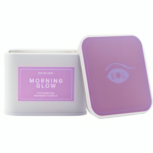 vVigoroso EYE OF LOVE - VELA DE MASSAGEM MORNING GLOW PARA MULHERES 150 ML