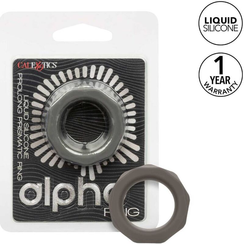 Vigoroso CALEXOTICS - ALPHA ANEL PRISMTICO PROLONG CINZA