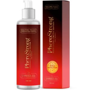vVigoroso PHEROSTRONG - ÓLEO DE MASSAGEM EDIO LIMITADA PARA MULHERES 100 ML
