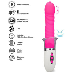 Vigoroso ARMONY - VIBRADOR LIBERTY E IMPULSO COM LÍNGUA