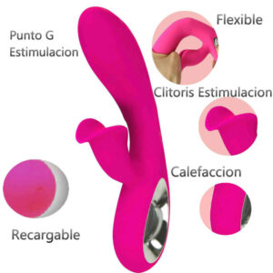 Vigoroso ARMONY - VIBRADOR DARO E ESTIMULADOR DE ANEL DE PUXAO FÚCSIA