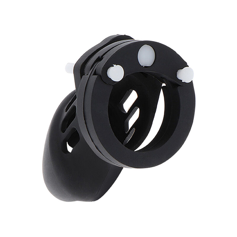 HIDDEN DESIRE - EXTREME CASTIDADE GAIOLA DE SILICONE TAMANHO S PRETO - Image 2