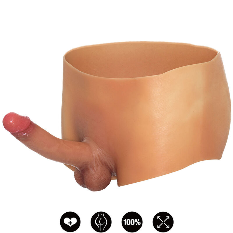 vVigoroso DESEJO OCULTO - BOXER ALTER EGO COM PÊNIS 18 CM TAMANHO G