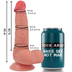 Vigoroso ROCKARMY - SILICONE LÍQUIDO FOX 19 CM -O- 3