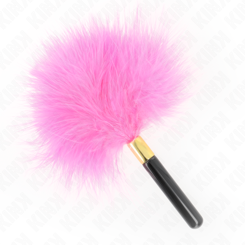 KINK - PENAS DE CÓCEGAS EM METAL DOURADO FÚCSIA 18 CM - Image 2