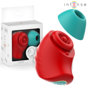 Vigoroso INTENSE - DONNIE ESTIMULADOR DE CLITÓRIS VERMELHO/VERDE