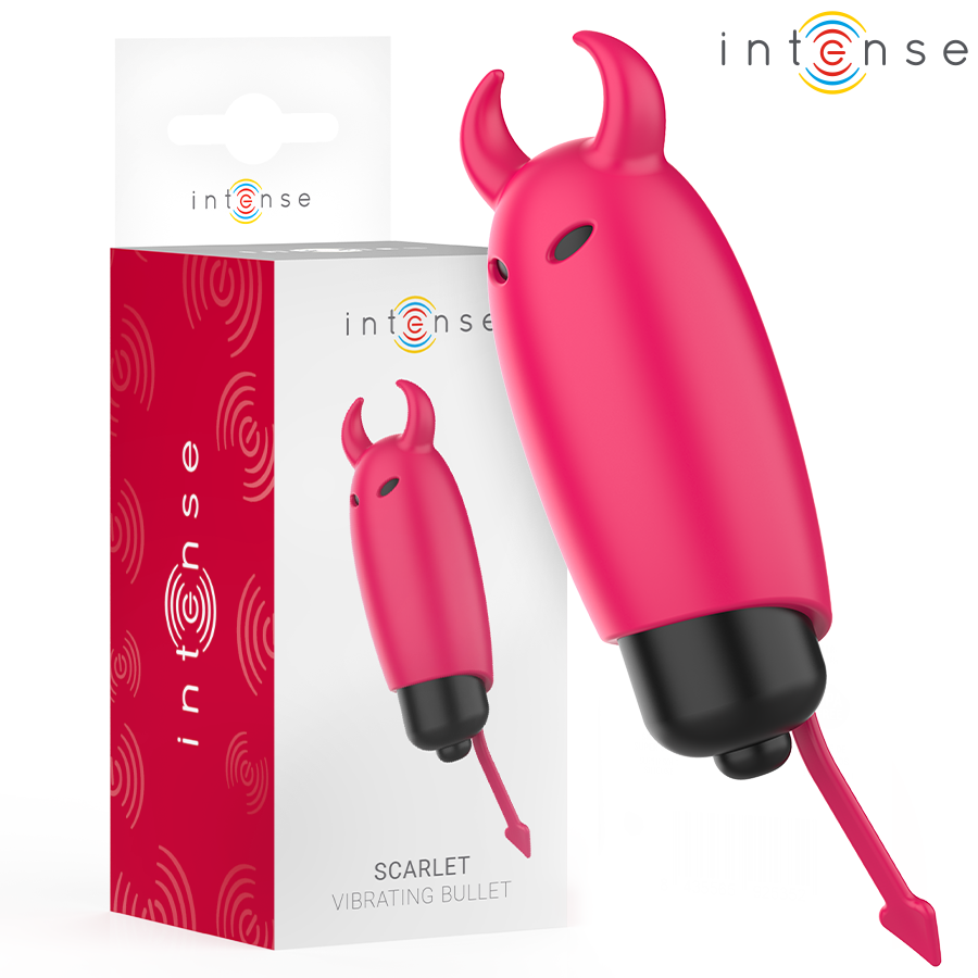 Vigoroso INTENSE - BALA VIBRATÓRIA ESCARLATE DEMÔNIO VERMELHO 9
