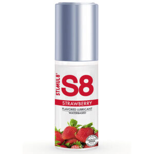 vVigoroso STIMUL8 - LUBRIFICANTE S8 MORANGO 125 ML