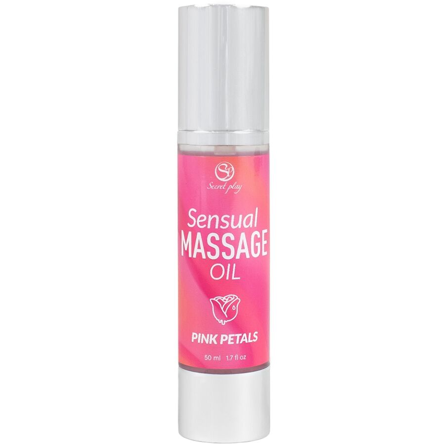 vVigoroso SECRETPLAY - ÓLEO DE MASSAGEM PINK PETALES