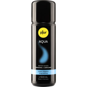 vVigoroso PJUR - LUBRIFICANTE À BASE DE ÁGUA AQUA 500 ML