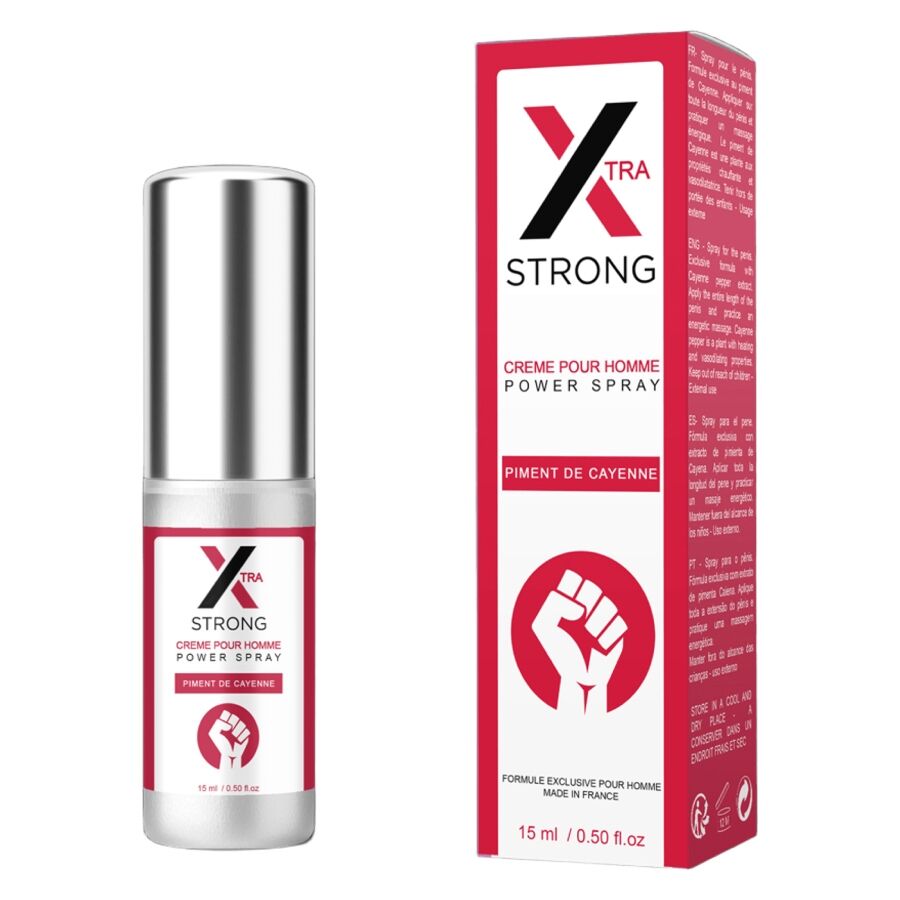 vVigoroso RUF - X STRONG SPRAY POTENTE PARA O PÉNIS 15 ML