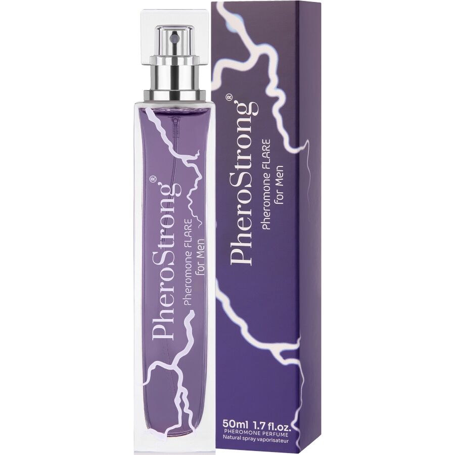 vVigoroso PHEROSTRONG - FLARE PERFUME COM FEROMÔNIOS PARA HOMENS 50 ML