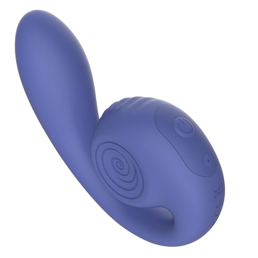 SNAIL VIBE - GIZI LITE VIBRADOR DUPLO ROXO PARA PONTO G E CLITOR - Image 3