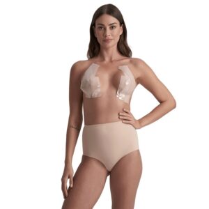 vVigoroso BYE-BRA - BODY TAPE DOUBLE SIDED CINTA DE DOBLE CARA BEIGE TALLA ÚNICA 5 x 500 CM