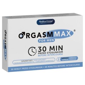 vVigoroso MEDICA GROUP - ORGASM MAX PARA HOMENS - 2 CÁPSULAS