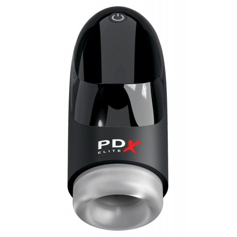 Vigoroso PDX ELITE - MASTURBADOR VIBRATÓRIO CICLONICO HIDROGASM 20 CM