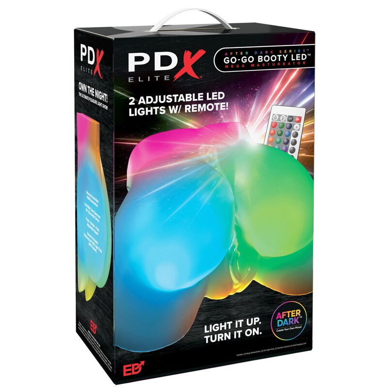 PDX ELITE - GO-GO BOOTY MEGA MASTURBADOR MASCULINO ILUMINADO COM LED - Image 2