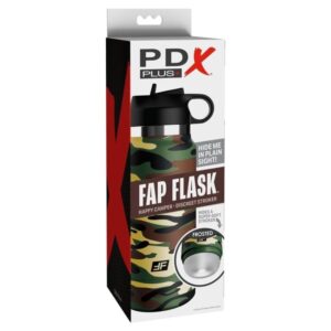 Vigoroso PDX PLUS - FAP FLASK HAPPY CAMPER DISCREET MASTURBATOR CAMOUFLAGE