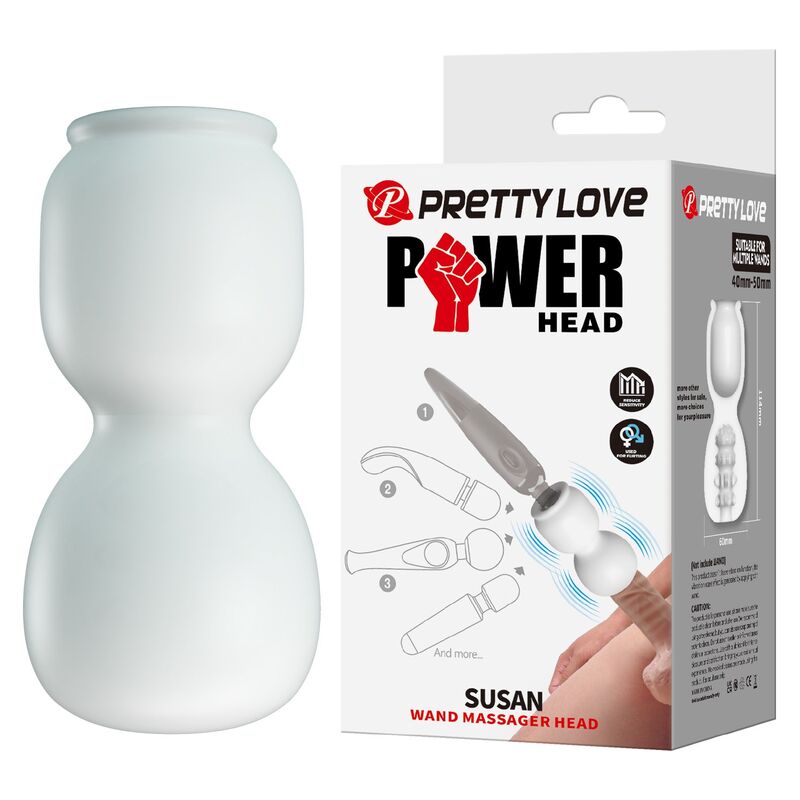 Vigoroso PRETTY LOVE - ACESSÓRIO MASSAGEADOR DE CABEÇA SUSAN POWER Ø 6