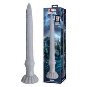 Vigoroso POWER MONSTERS - DILDO DE SILICONE BASILISK FANTASY 43 CM Ø 5 CM