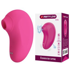 Vigoroso PRETTY LOVE - ARILA Estimulador Clitoriano Recarregável com Sucção e Vibração Rosa