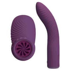 Vigoroso PRETTY LOVE - VIBRADOR RECARREGÁVEL KISSELL COM 10 FUNÇÕES - ROXO