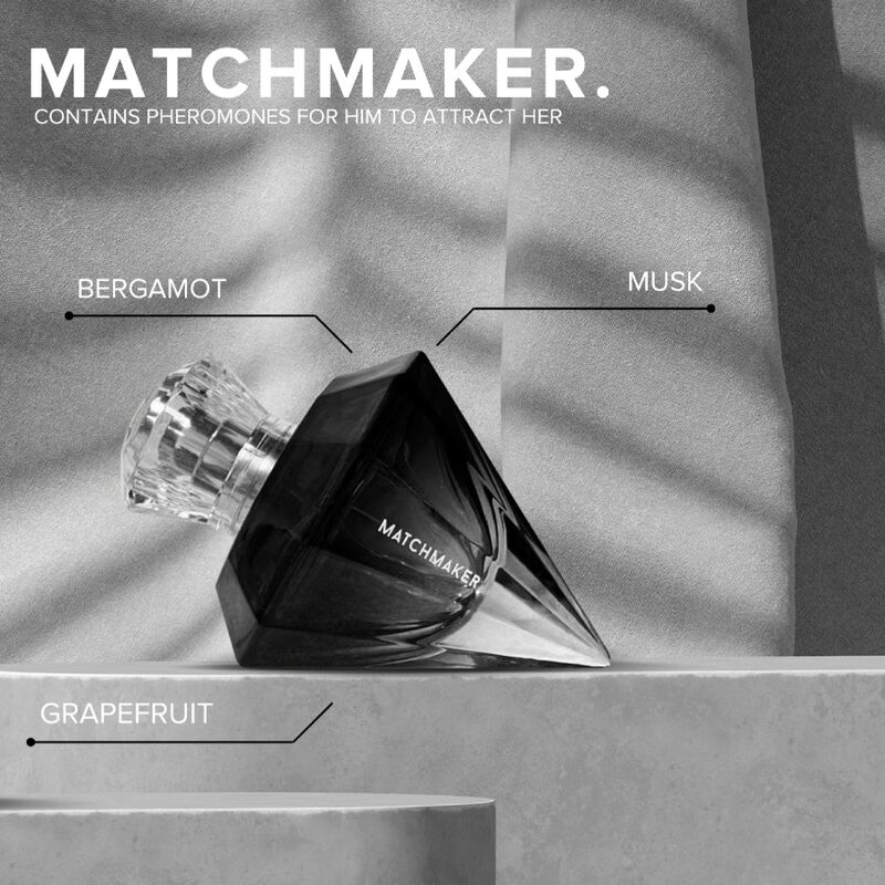 OLHO DE AMOR - MATCHMAKER BLACK DIAMOND LGBTQ PERFUME FEROMONES PARA ELE 30 ML - Image 2
