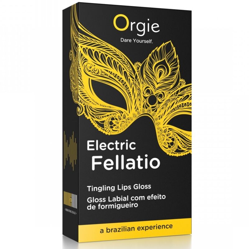 ORGIE - GLOSS LABIAL VIBRATÓRIO E FORMIGANTE PARA FELATIO ELÉTRICO 10 ML - Image 3