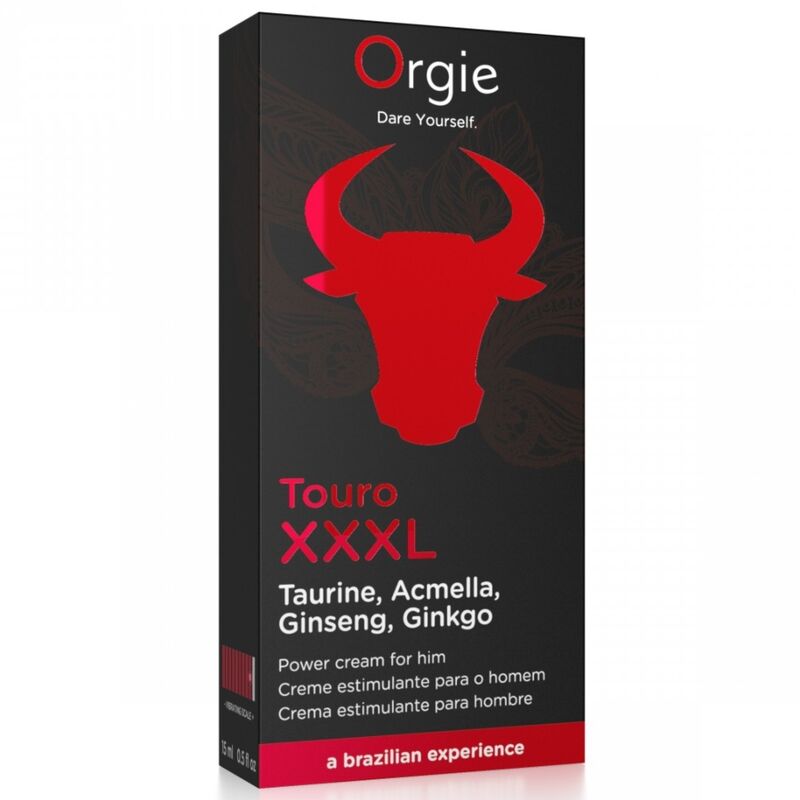 ORGIE - TOURO XXXL CREME AUMENTADOR E AMPLIADOR DE EREÇÃO 15 ML - Image 3