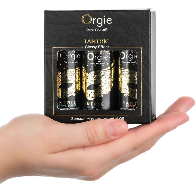 ORGIE - COLEÇÃO MINI ÓLEOS DE MASSAGEM SENSUAL TÂNTRICA 3 X 30 ML - Image 2