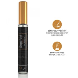 vVigoroso ORGIE - SENSFEEL FOR MAN EAU DE TOILETTE COM FERÔMONO - TAMANHO VIAGEM 10 ML
