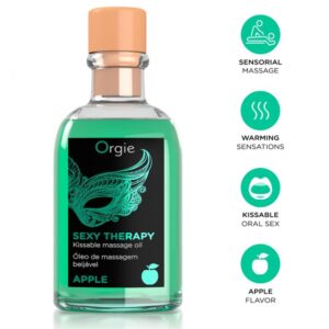 vVigoroso ORGIE - MASSAGEM LABIAL MAÇÃ BEIJÁVEL CONJUNTO DE MASSAGEM 100 ML