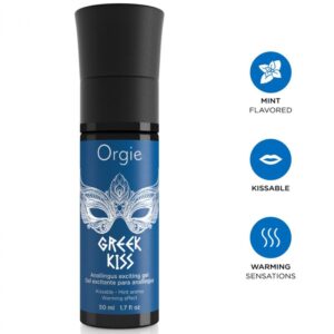 vVigoroso ORGIE - GREEK KISS GELLY GELLY SENSÍVEL ANALINGUS GEL MENTA 50 ML