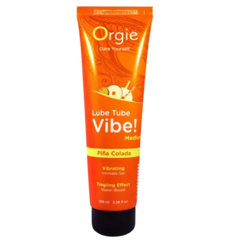 ORGIE - VIBE DE TUBO LUBRIFICANTE! PIÑA COLADA GEL ÍNTIMO BEIJÁVEL FORMIGUEIRO MÉDIO 100 ML - Image 2