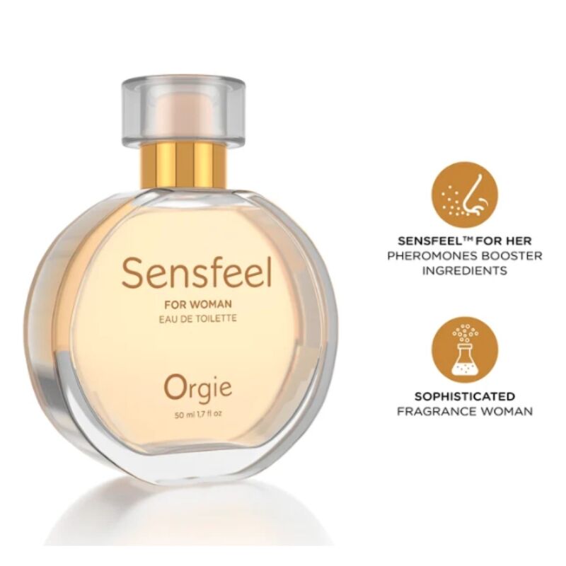 vVigoroso ORGIE - SENSFEEL PARA MULHER FEROMONO BOOSTER EAU DE TOILETTE 50 ML
