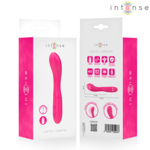 Vigoroso INTENSE - LISETTE VIBRADOR 19 CM FLEXÍVEL 10 VIBRAÇÕES ROSA