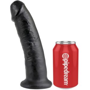 Vigoroso KING COCK - 9 DILDO PRETO 22.9 CM