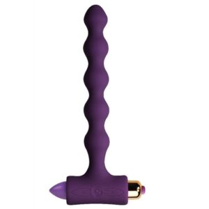 vVigoroso ROCKS-OFF - PLUG ANAL COM VIBRAO E RIOS PETITE SENSATIONS PÉROLAS
