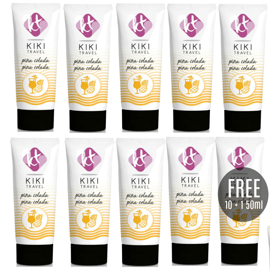 vVigoroso KIKÍ TRAVEL - PINA COLADA LUBRIFICANTE 50 ML 10 + 1 GRÁTIS
