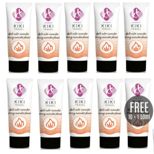 vVigoroso KIKÍ TRAVEL - CANNABIS WARMING EFFECT 50 ML 10 + 1 GRÁTIS