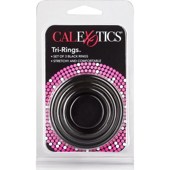 CALEXOTICS - TRI-ANÉIS PRETO - Image 2