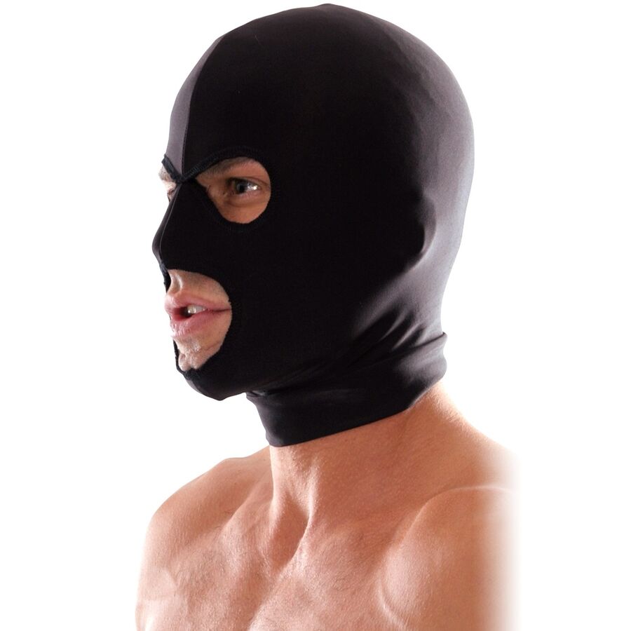 FETISH FANTASY SERIES - CAPUZ DE 3 FUROS SPANDEX - Image 2