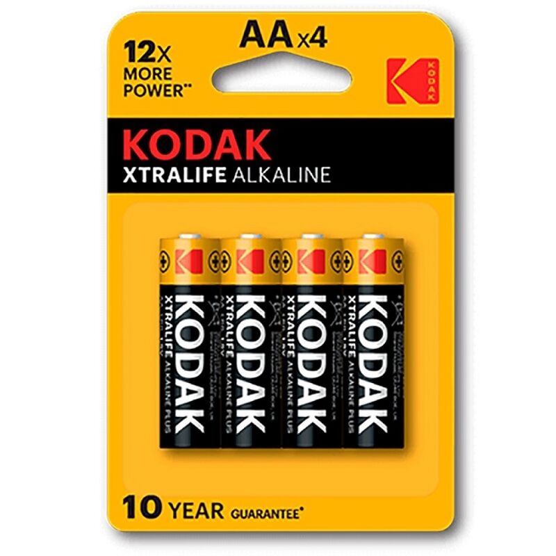 vVigoroso KODAK - BATERIA ALCALINA XTRALIFE AA LR6 * 4